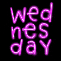 Wednesday Morning Neon GIF by Travis Foster