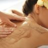 Body scrub massage