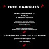 FREE HAIRCUT Dec 5th by Barber Apprentice at NW Calgary Shop