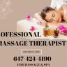 Registered Massage Therapist - BOOK For ALL KIND OF MASSAGES