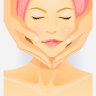 Facial waxing Massage