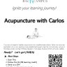 Acupuncture with Carlos (30$/h)