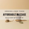 Affordable Professional Massage $50/60min - SE/SW