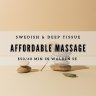 Affordable Massage $50/60, $70/90 Walden SE/SW