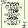 Massage therapist for female only