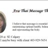 ** $70 Certified Thai Massage Therapy ***