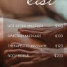 Weekend massage Available