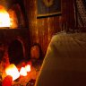Relax in the Salt Cave Massage Room