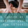 85$/60min Relaxation massage! Centre st  5876641122!