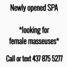 Hiring for spa in Mississauga