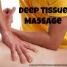 1 Hr Deep Tissue Massage +Organic Body Scrub-$65