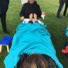Réflexologie des pieds, Massage Amma sur chaise