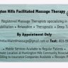 Huntington Hills Facilitated Massage Therapy